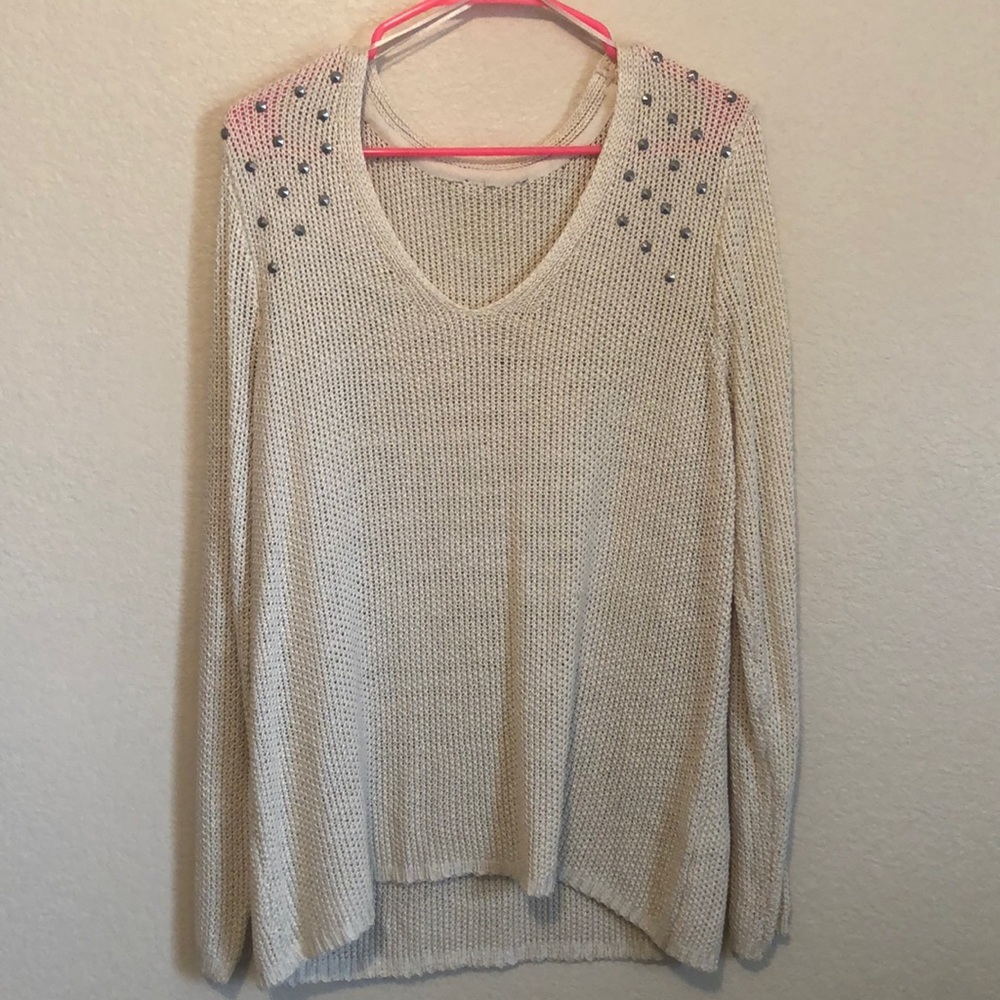 Studded Sweater